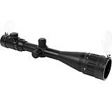 Image of AIM Sports 4-16X50 A.O.E. Dual Ill. Rifle Scope w/ Rings - 30mm Tube, Rangefinder Reticle