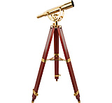 Image of Barska 15-45x50 AnchorMaster Handcrafted Brass Scope w/ Mahogany Floor Tripod AA10616