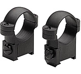 Burris Rifle Scope Ring Mounts, CZ 527, Short Action, Medium, 1 in Tube, Gloss, Black, 420140
