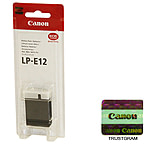 Image of Canon Stand Alone Lithium Battery Pack LP-E12 for EOS Rebel SL1 / EOS M