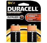 Duracell Coppertop Battery, 9 Volt, 2 Pack, MN1604B2Z