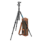 Image of Gitzo Series 1 Vintage Tripod Kit, Ser.1 Carbon 6X Tripod, QR Center Ball Head, Bag
