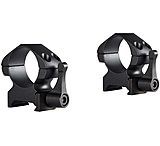 Image of Hawke Sport Optics Precision Steel 1in Rings Weaver w/ Lever - 2-Pieces