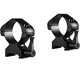 Image of Hawke Sport Optics Precision Steel 30mm Rings Weaver 30mm w/ Lever - 2-Pieces