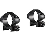 Image of Hawke Sport Optics Precision Steel 30mm Rings Weaver 30mm w/ Nut - 2-Pieces
