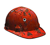 Image of Jackson Safety Case of Head-turner Hard Hat, 4 Point Ratchet Suspension
