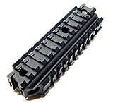 Image of Leapers Deluxe See-Thru Carry Handle Mount with Picatinny Tri-Rails and STANAG Dimension MNT-993TR