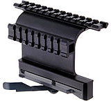 Image of Leapers AK Double Picatinny Rail Side Mount With Quick Detachable/Lock Lever MNT-978