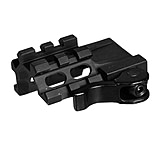 Image of Leapers UTG LE Rated Quad-Rail/2 Slot Angle Mount w/ Integral QD Lever Lock System