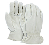 Image of MCR Safety Leather Drivers Work Gloves, CV Grade Grain Cow, Keystone Thumb