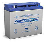 Image of Power Sonic 12V 18Ah Rechargeable SLA Battery w/ NB Terminals