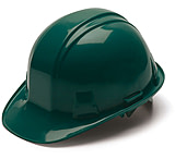 Image of Pyramex Cap Style 6 Point Snap Lock Suspension Hard Hat - Green