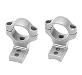 Image of Remington Rifle - 783 Integral Scope Mounts Medium Fits 1inch Scope Tube Silver Z2 Alloy