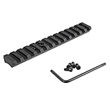 Image of Ruger 90674 American Rimfire Rifle Picatinny Rail Black Hardcoat Anodized