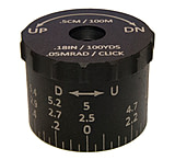 Image of Sightron SIII10 50x60mm Tactical Elevation Knob, 0.05 MRAD, 7 MRAD