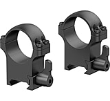 Image of Vector Optics Steel Qiuck Release Medium Profile Weaver Rings, 1.25 in