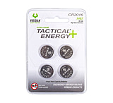 Viridian Weapon Technologies Tactical Energy+, CR2016 Lithium Battery 4-pack, 350-0013