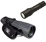 Image of Vortex Recon 10x50 R/T Rangefinding Tactical Spotting Scope w/ Surefire 6PX Tactical LED Flashlight