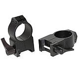 Warne Maxima Steel Rings, 1in, Weaver/Picatinny, QD, Extra High - Matte 203LM