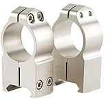 Image of Warne Extra High Maxima Scope Rings w/Silver Finish 203S