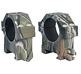 Image of Yankee Hill Machine 4-Screw Scope Ring Set Medium One Inch Weaver Realtree AP Camouflage SPT-241B