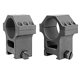Image of Yankee Hill Machine 6-Screws Scope Rings AR-Tall One Inch Weaver Matte Black YHM-6240B