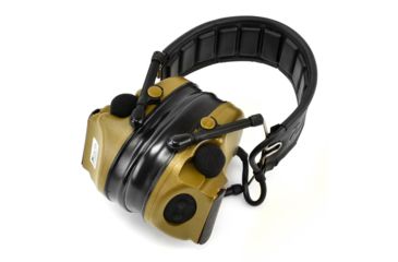 Image of Peltor Comtac III Earmuffs, 23 DB, Coyote Brown, H682FB09CY
