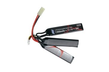 Image of Action Sport Games Battery, 11.1V 1300 mAh, LI-PO, Sticks ASG17207