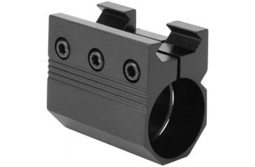 Image of AimSports 1in. Weaver Mount ,Flashlight/Laser, Black MT018
