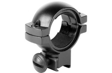 Image of AimSports 30mm Rings 3/8 Dovetail/1in. Insert-Medium, Black QD30M