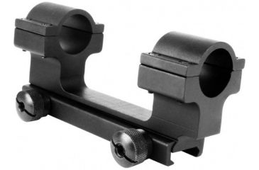 Image of AimSports AR15 Flat Top Scope Ring Mount/1in., Black MT013