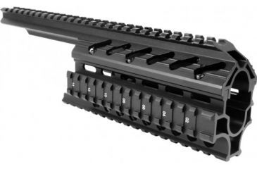 Image of AimSports Galil Tactical Quad Rail, Black MG001Q