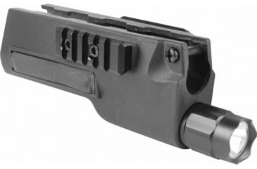 Image of AimSports Gsg5 Handguard w/ 120 Lumens Flashlight/Side Mounts/Picatinny, Black MGFS1