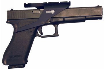 Image of Aimtech Semi- Auto Pistol Mount for Fits Glock 17/19/17L, Black APM-1