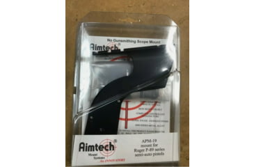 Image of Aimtech Semi- Auto Pistol Mount for Ruger P-89, Black APM-19