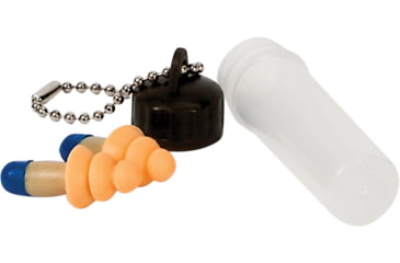 Image of Allen Molded Ear Plugs, 1 Pair, Orange, 2294