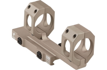 Image of American Defense Manufacturing 2in Offset - 34mm Dual Ring Scope Mount w/ 1/2in Titanium GI Bolts, Flat Dark Earth, Small, AD-RECON-34-FDE-TGIB