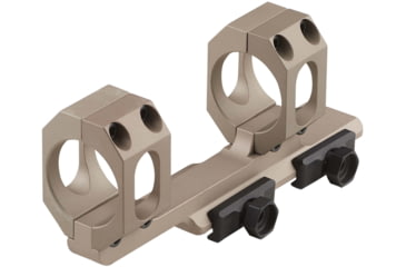 Image of American Defense Manufacturing 2in Offset - 34mm Dual Ring Scope Mount w/ 1/2in Titanium GI Bolts, Flat Dark Earth, Small, AD-RECON-34-FDE-TGIB