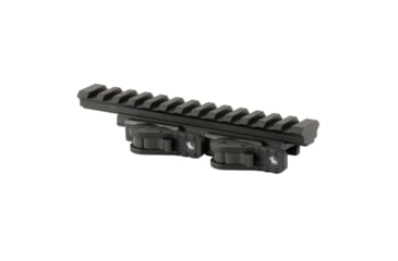 Image of American Defense Manufacturing AD-1700, Quick Detach Riser Riflescope Mount, Fits Picatinny, Anodized Finish, Black, AD-1700-XLR-STD