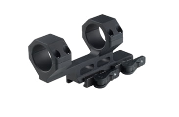 Image of American Defense Manufacturing AD-DELTA-C-H Scope Mount, 1.93in NV Height, Standard Legacy Lever, 30mm Ring Size, Black, AD-DELTA-C-H-30-STD