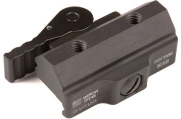 Image of American Defense Manufacturing AD-PAK 2/4 Mount, Standard Lever, Black, AD-PAK STD