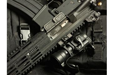 Image of American Defense Manufacturing Aimpoint Low Profile Mount, Standard Lever, Black, 30mm, AD-68-L STD