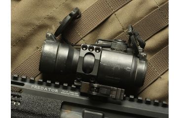 Image of American Defense Manufacturing Aimpoint Low Profile Mount, Standard Lever, Black, 30mm, AD-68-L STD