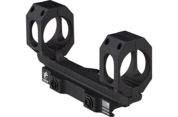Image of American Defense Manufacturing Dual Ring Scope Mount Straight Up, Spaced Wide to Fit Larger Scoped Like SCHMIDT &amp; BENDER, 34mm Rings, Black, AD-RECON-SW 34 STD-TL