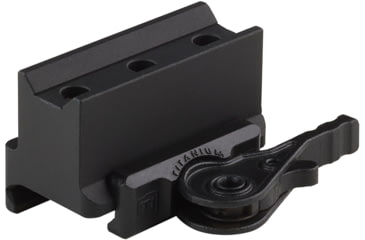 Image of American Defense Manufacturing Modular Base w/ Titanium Lever Assembly, Black, 1.8 in, AD-B5-TL