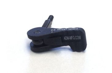 Image of American Defense Manufacturing QD Bipod Mount for the GGG Bipod, Black, AD-190-TL