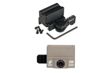 Image of American Defense Manufacturing Trijicon MRO Mount Lower 1/3rd Co-Witness, Black, Flat Dark Earth