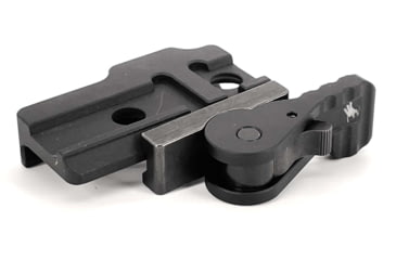 Image of American Defense Manufacturing Vortex Spitfire 3X Optic QD Base, Tactical Legacy Lever, Low Spitfire Height, Left Hand, Black, AD-SPITFIRE-3X-LH-TAC