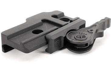 Image of American Defense Manufacturing Vortex Spitfire 3X Optic QD Base, Titanium Lever, Low Spitfire Height, Left Hand, Black, AD-SPITFIRE-3X-LH-TL