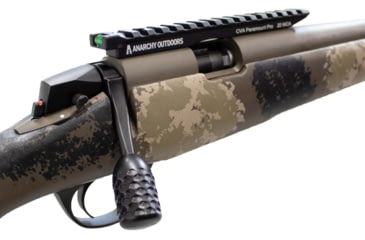 Image of Anarchy Outdoors CVA Paramount Scope Base w/Bubble Level, 20 MOA, Black, 791617484344